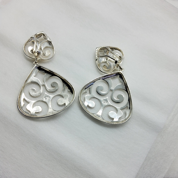 Elizabeth Rand Sterling Silver Earrings - Picture 6 of 7